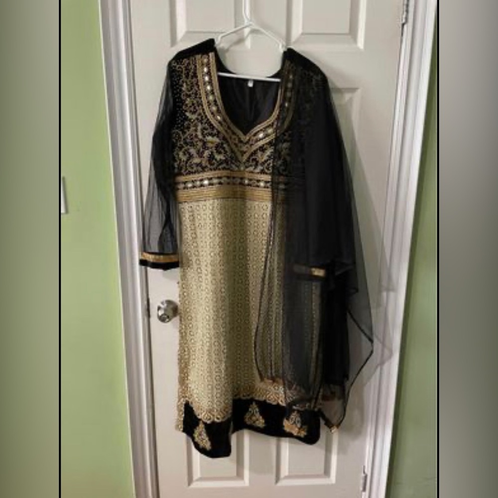 Plus size panjami suit